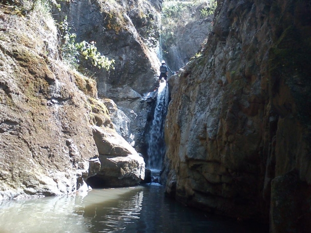 Rappel en Mineral del Chico